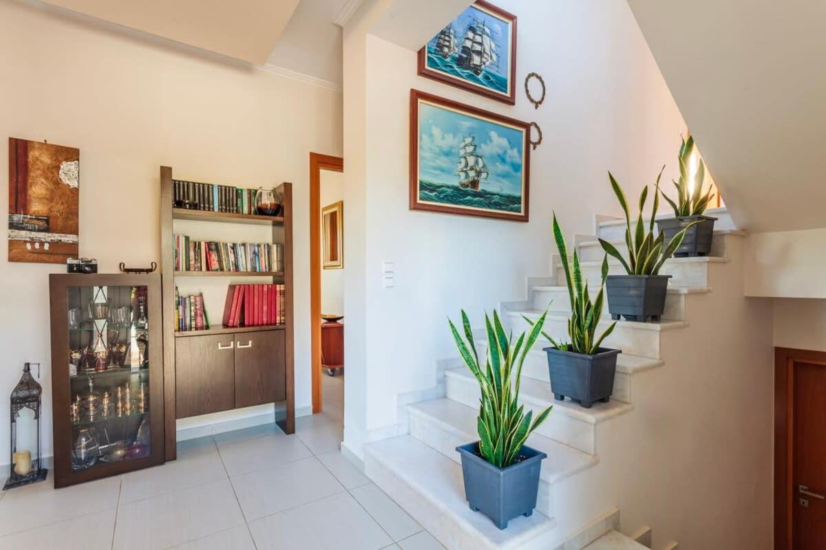 Navarino Captains Villa - Lux Private Pool Retreat Marathopoli Ngoại thất bức ảnh