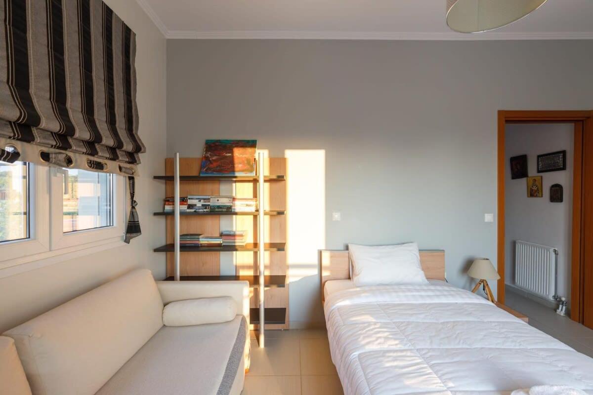 Navarino Captains Villa - Lux Private Pool Retreat Marathopoli Ngoại thất bức ảnh