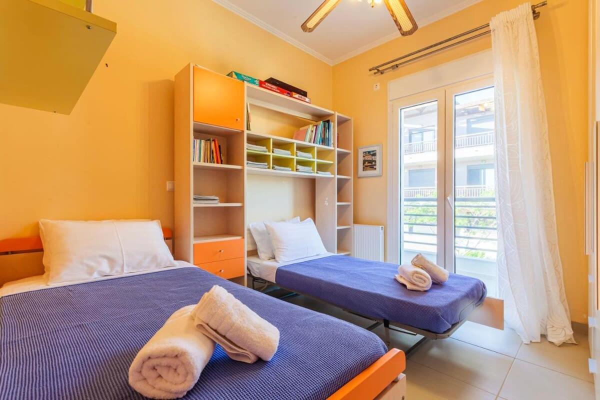 Navarino Captains Villa - Lux Private Pool Retreat Marathopoli Ngoại thất bức ảnh