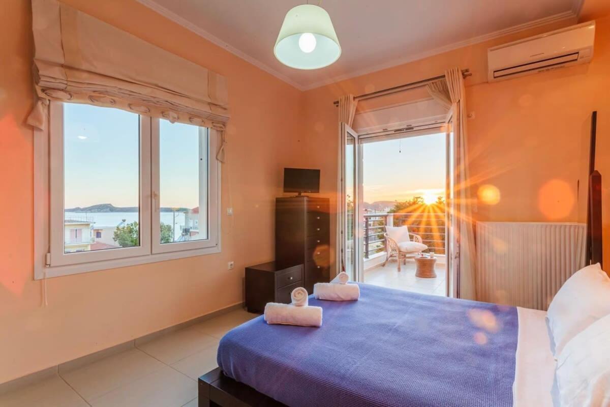 Navarino Captains Villa - Lux Private Pool Retreat Marathopoli Ngoại thất bức ảnh