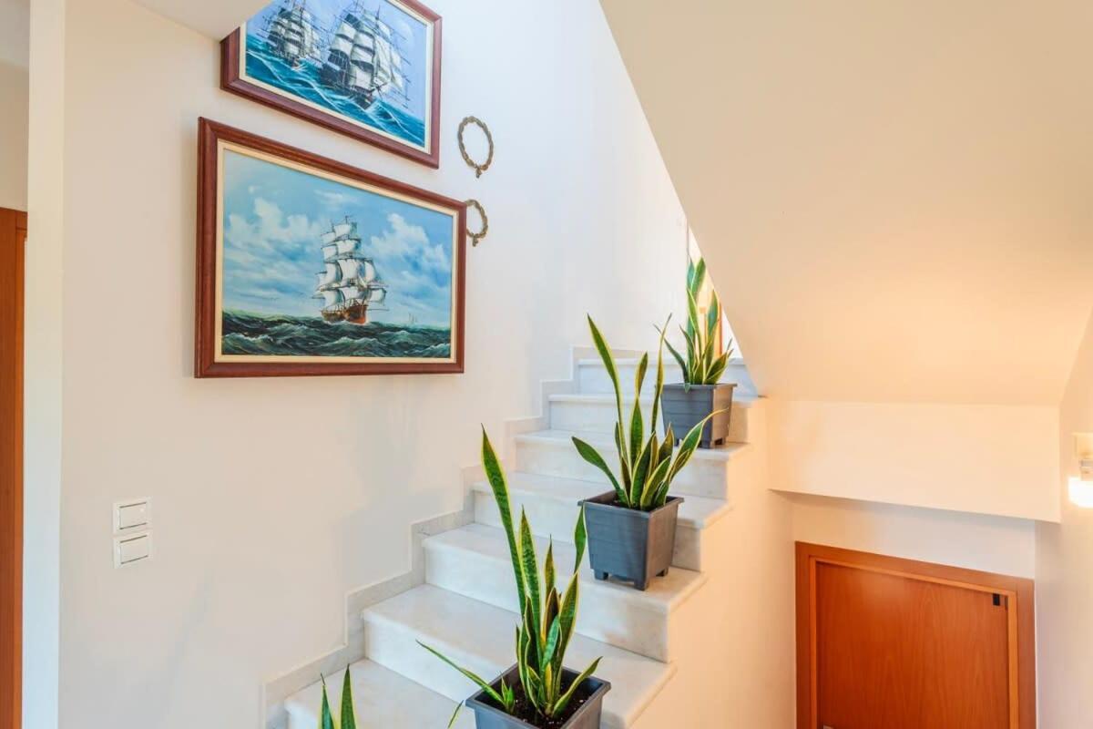 Navarino Captains Villa - Lux Private Pool Retreat Marathopoli Ngoại thất bức ảnh