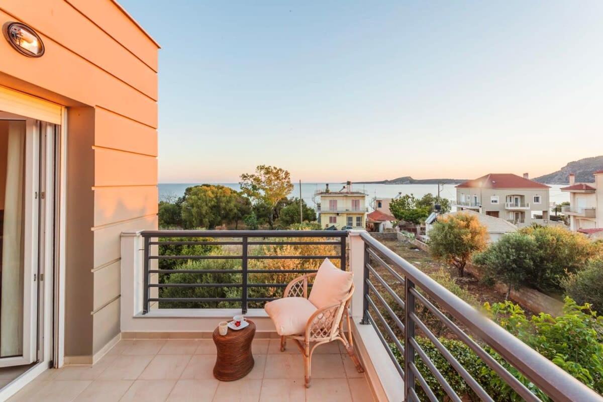 Navarino Captains Villa - Lux Private Pool Retreat Marathopoli Ngoại thất bức ảnh