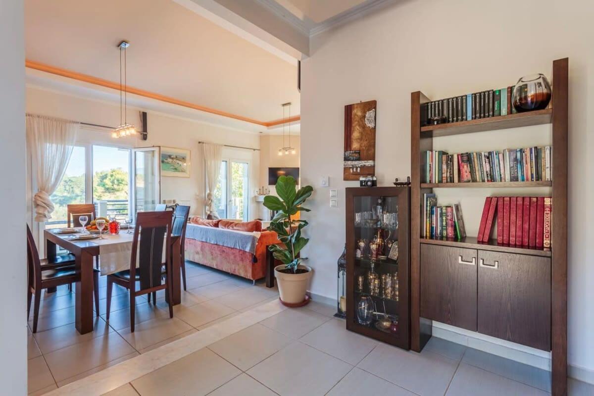 Navarino Captains Villa - Lux Private Pool Retreat Marathopoli Ngoại thất bức ảnh