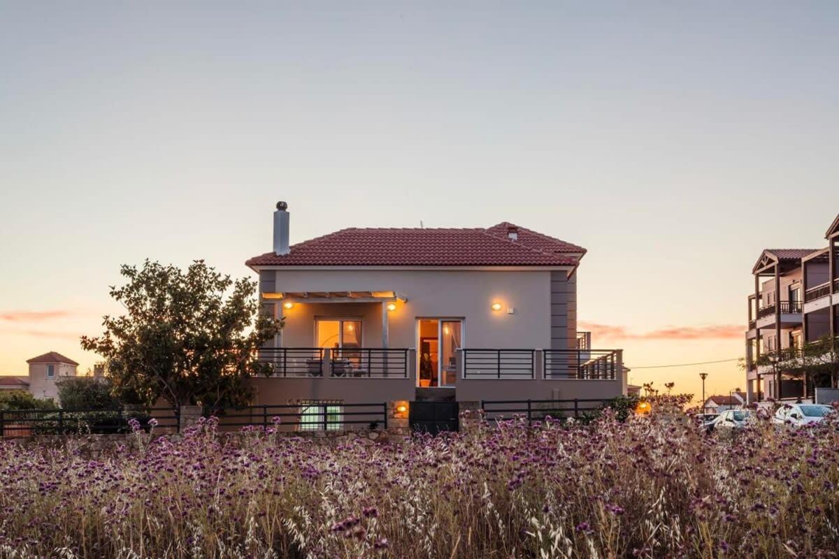 Navarino Captains Villa - Lux Private Pool Retreat Marathopoli Ngoại thất bức ảnh