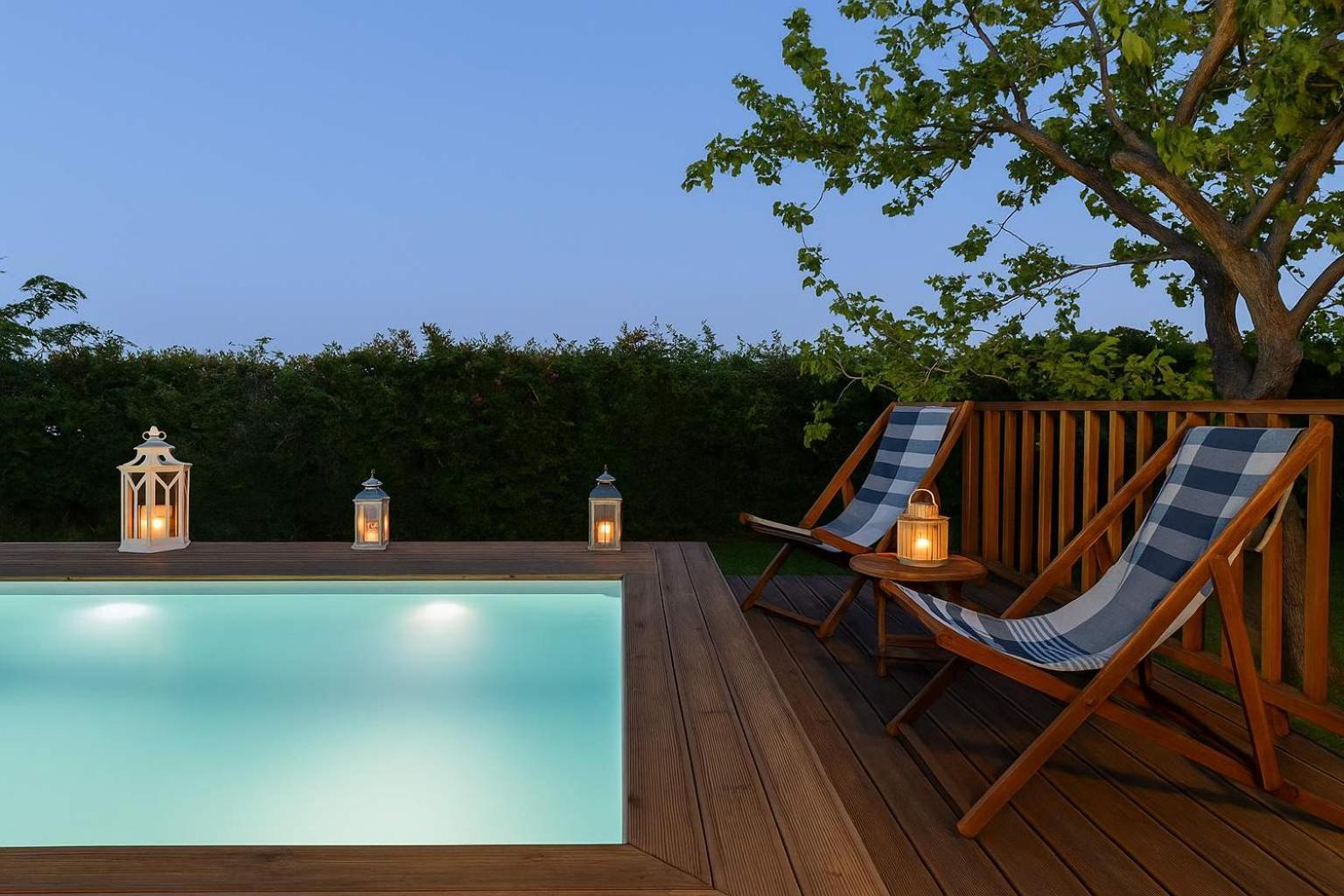 Navarino Captains Villa - Lux Private Pool Retreat Marathopoli Ngoại thất bức ảnh